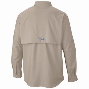 Columbia PFG Blood and Guts™ III Långärmad Vävd Skjorta Herr Khaki (NGTLB6709)